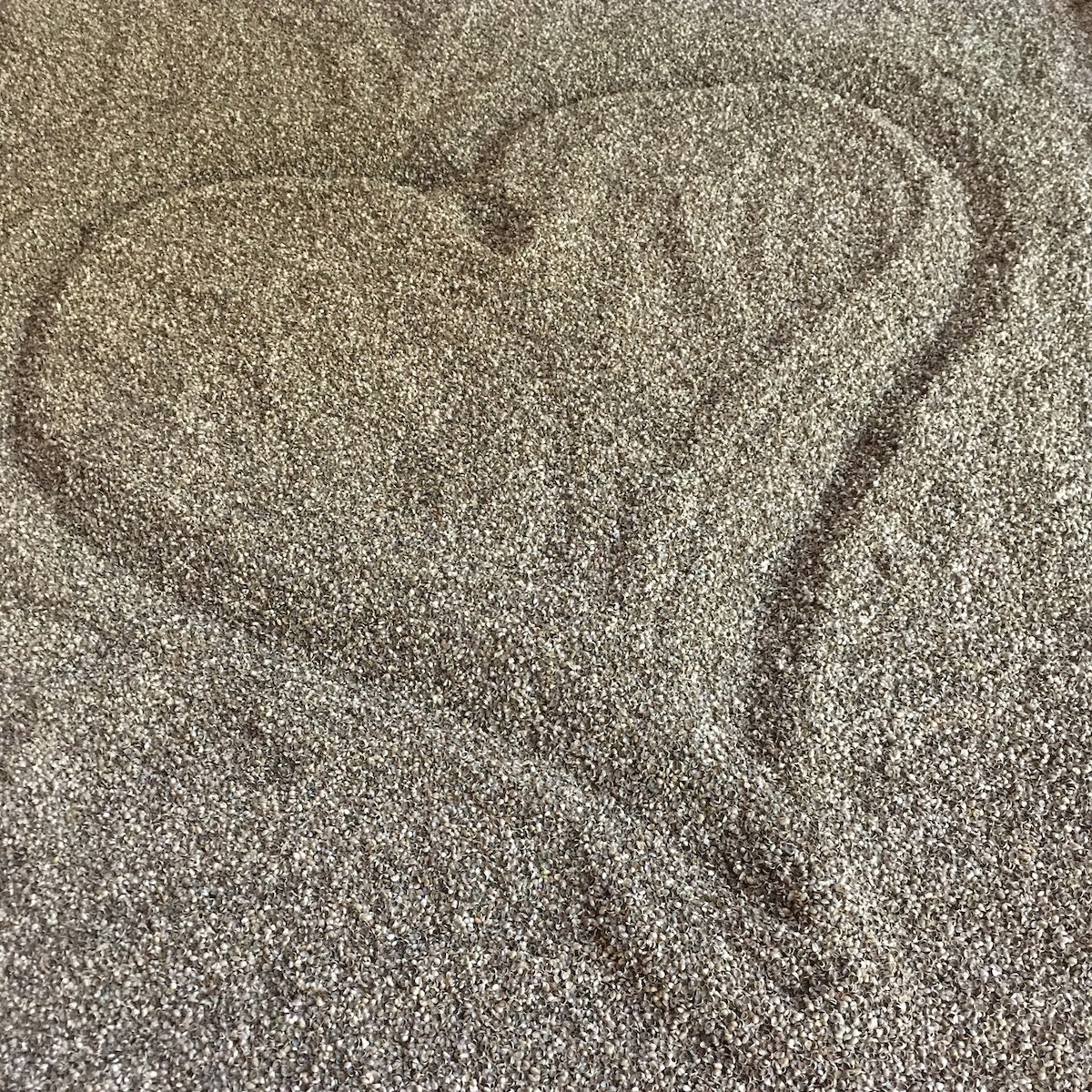 Hemp Hulls - Hemp Sand Mattress Filling